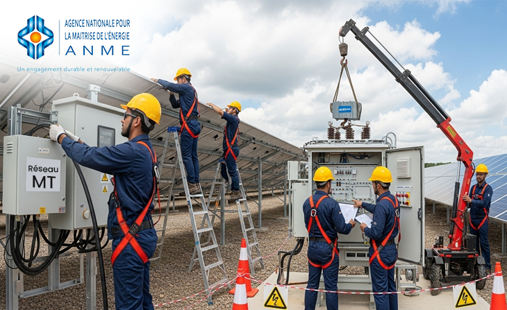 Liste Officielle des Installateurs Qualifiés en Installations Photovoltaïques Raccordées au Réseau MT