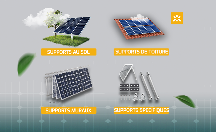 Les supports de panneaux solaires