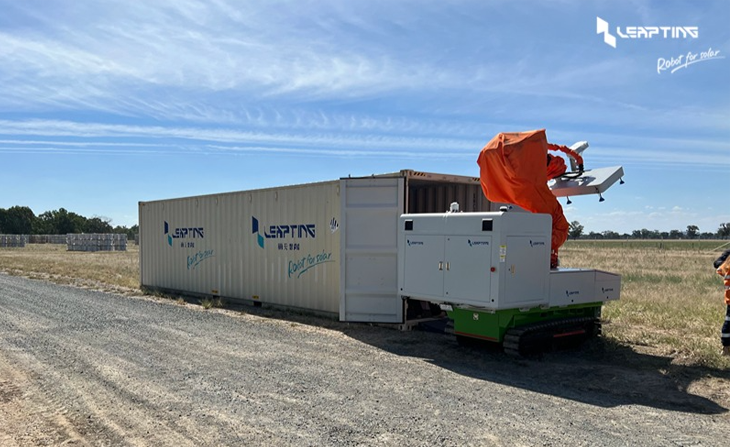 Des robots pour un solaire GW au Moyen-Orient