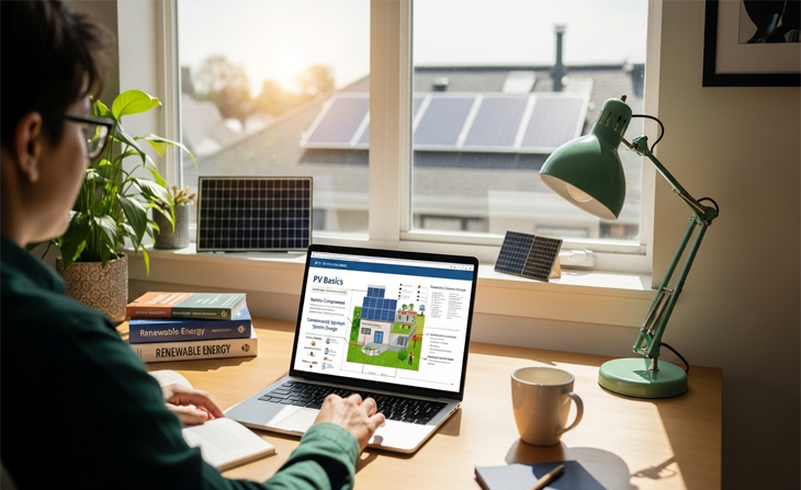 Devenez un professionnel de l’énergie solaire, sans quitter votre domicile !