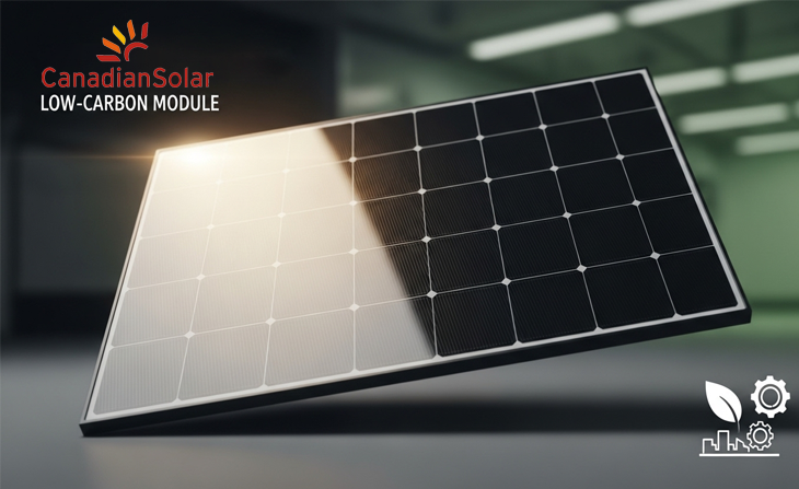 Canadian Solar, module solaire, faible carbone