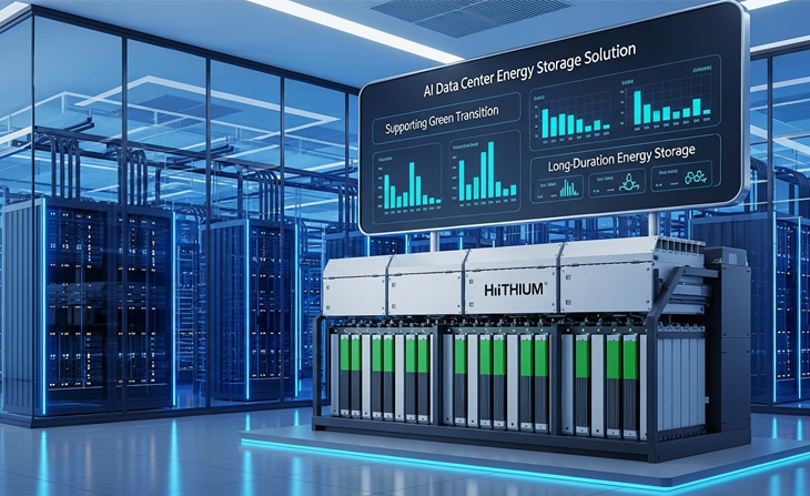 HiTHIUM, data centers, stockage d’énergie longue durée