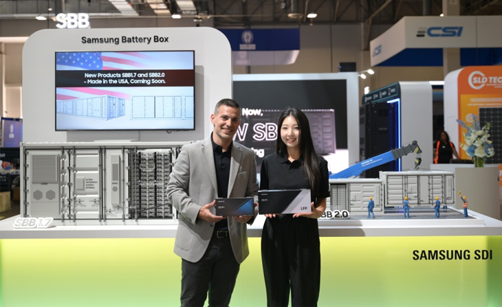 Samsung SDI, Battery Box, SBB, 3.84 MWh
