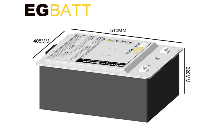 EGBATT : le pack 60V 160Ah sur mesure.