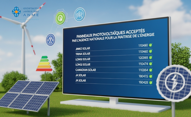 Liste panneaux ANME 2025