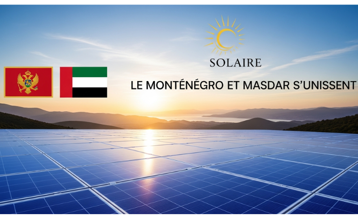 Solaire : Le Monténégro et Masdar s&rsquo;unissent