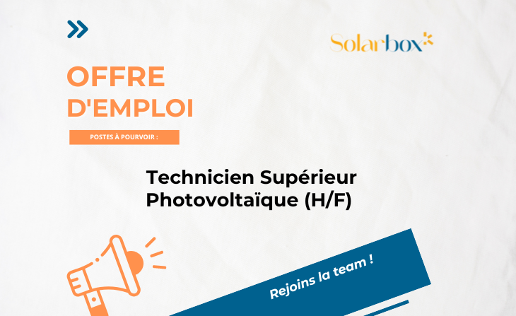 Technicien Supérieur Photovoltaïque (H/F) : Concevez l&rsquo;énergie de demain chez SOFT NRJ