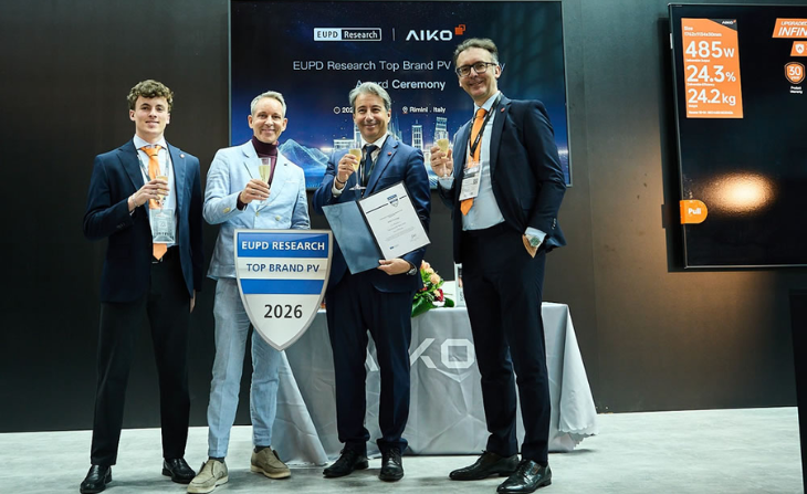 AIKO : Meilleure marque PV 2026 en Italie