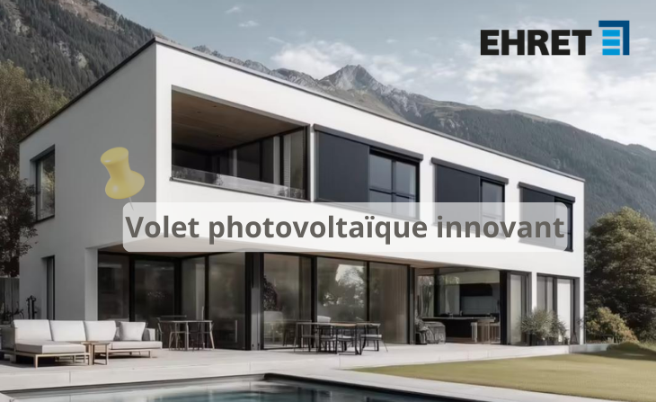 SolarSlide : Volet photovoltaïque innovant