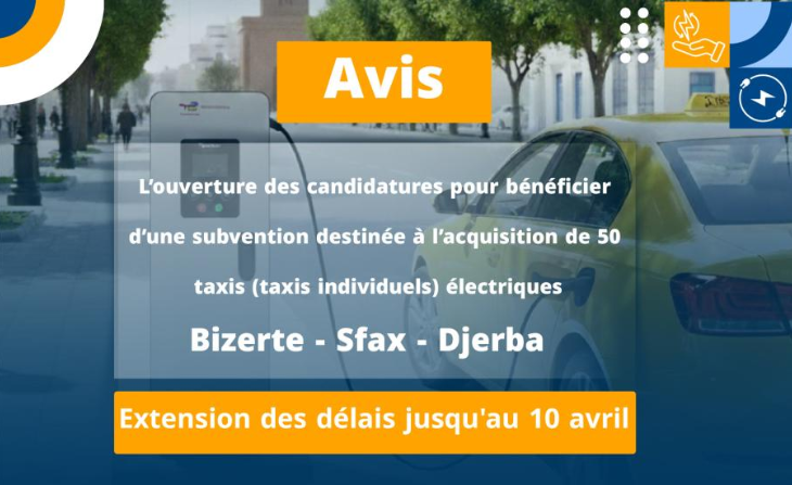 Taxis électriques : 50 subventions à saisir d&rsquo;ici le 10 avril !