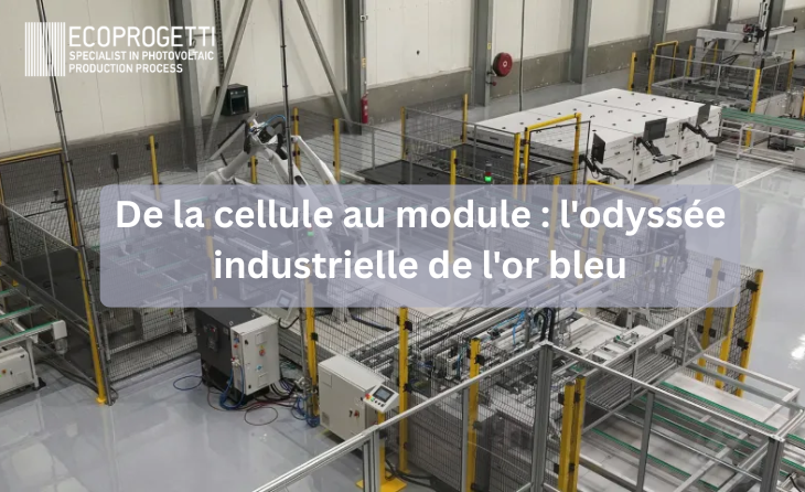 De la cellule au module : l&rsquo;odyssée industrielle de l&rsquo;or bleu