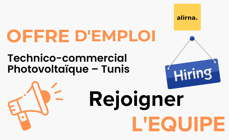 Technico-commercial Photovoltaïque – Profil « Closer » (100% Télétravail)