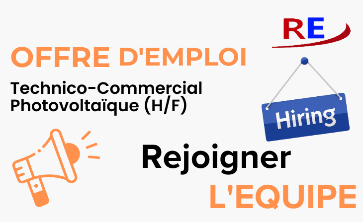 Technico-Commercial Photovoltaïque (H/F) – CDI