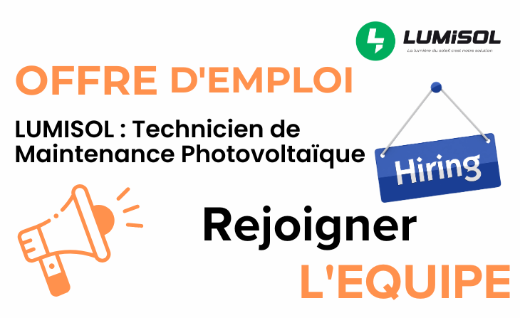 LUMISOL : Technicien de Maintenance Photovoltaïque