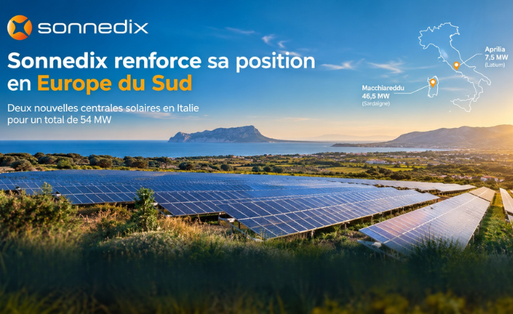 Sonnedix renforce sa position en Europe du Sud